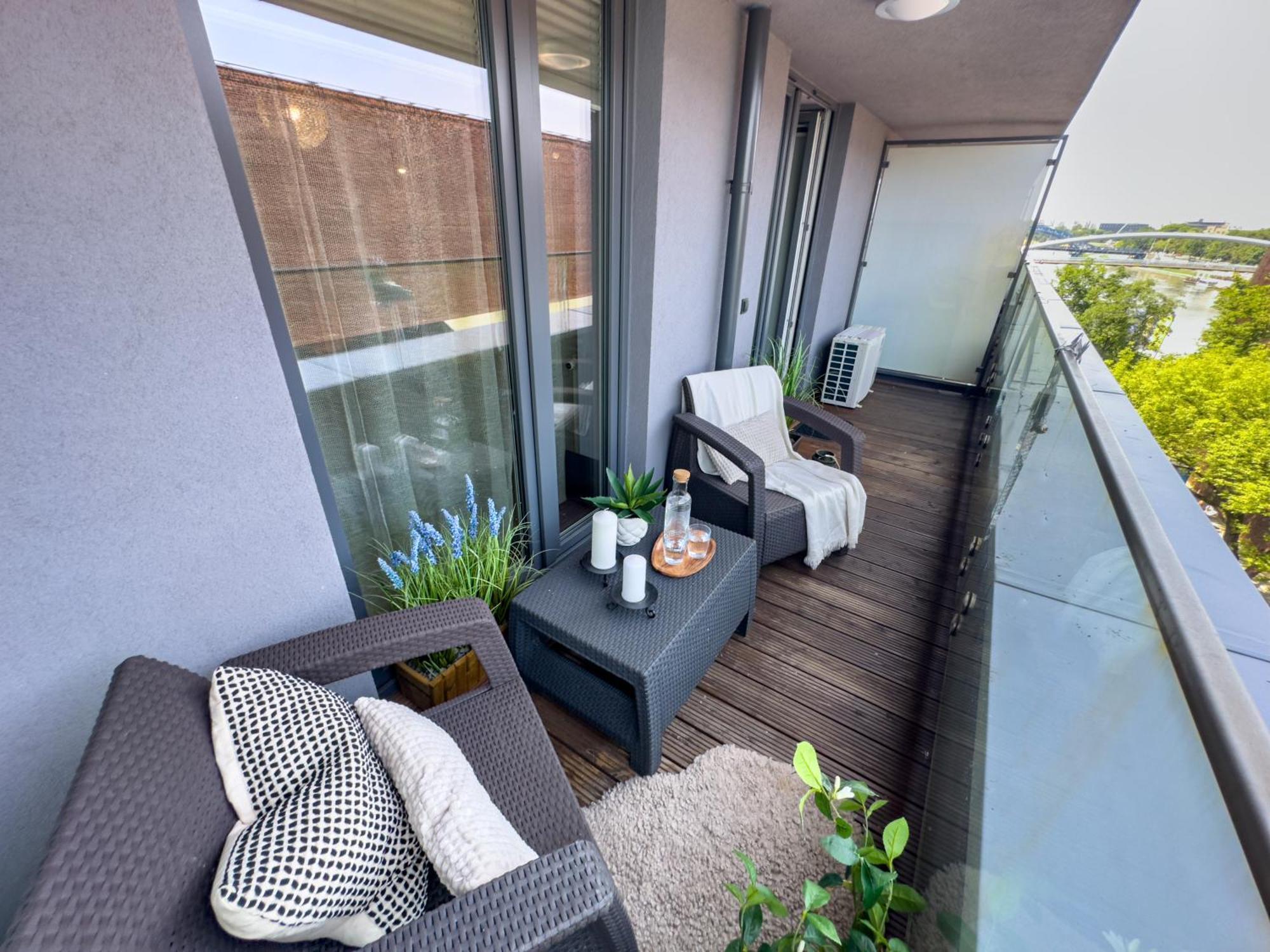 Nadwislanska Przystan Apartament Z Widokiem Na Wisle Kraków Zewnętrze zdjęcie